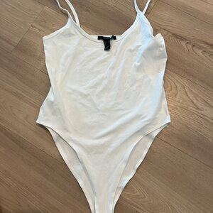 Forever 21 White Bodysuit
